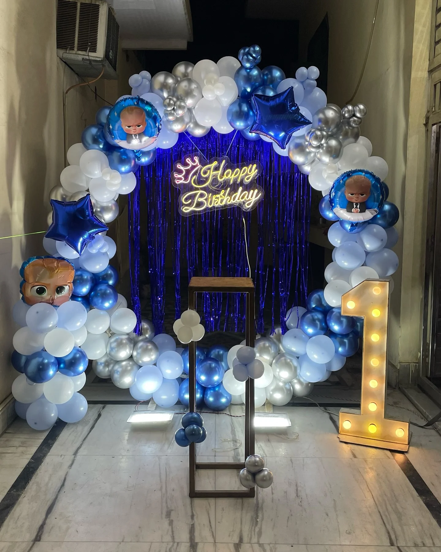 Boss Baby Themed Birthday