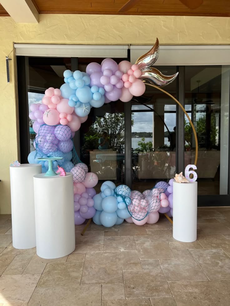 Magical Mermaid Birthday Setup