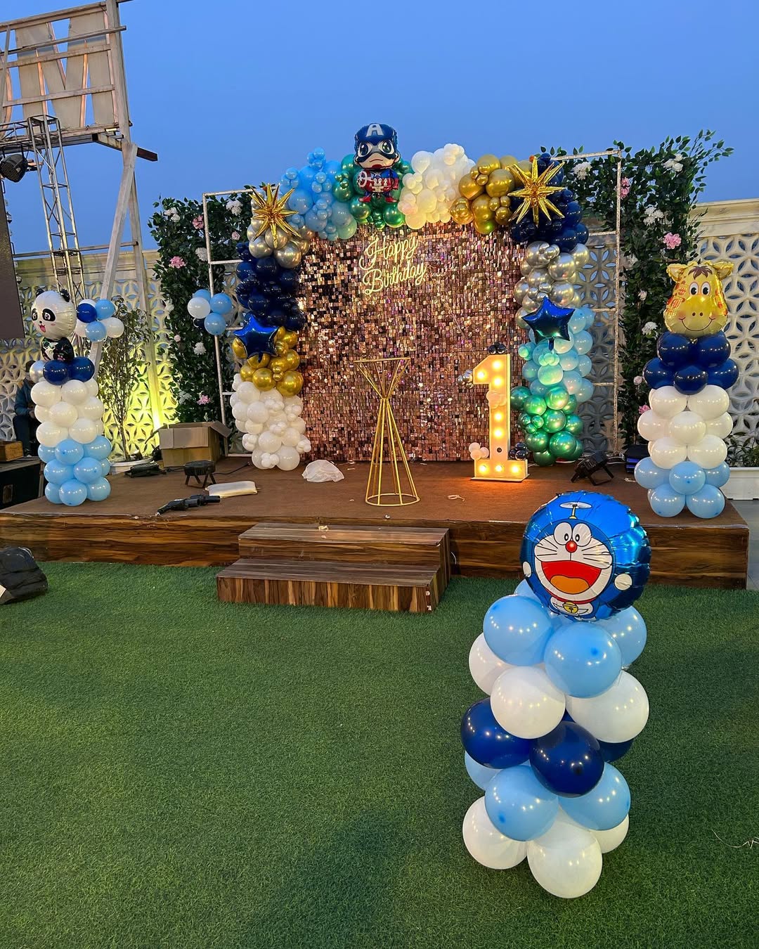 Superhero And Cartoon Birthday Bash