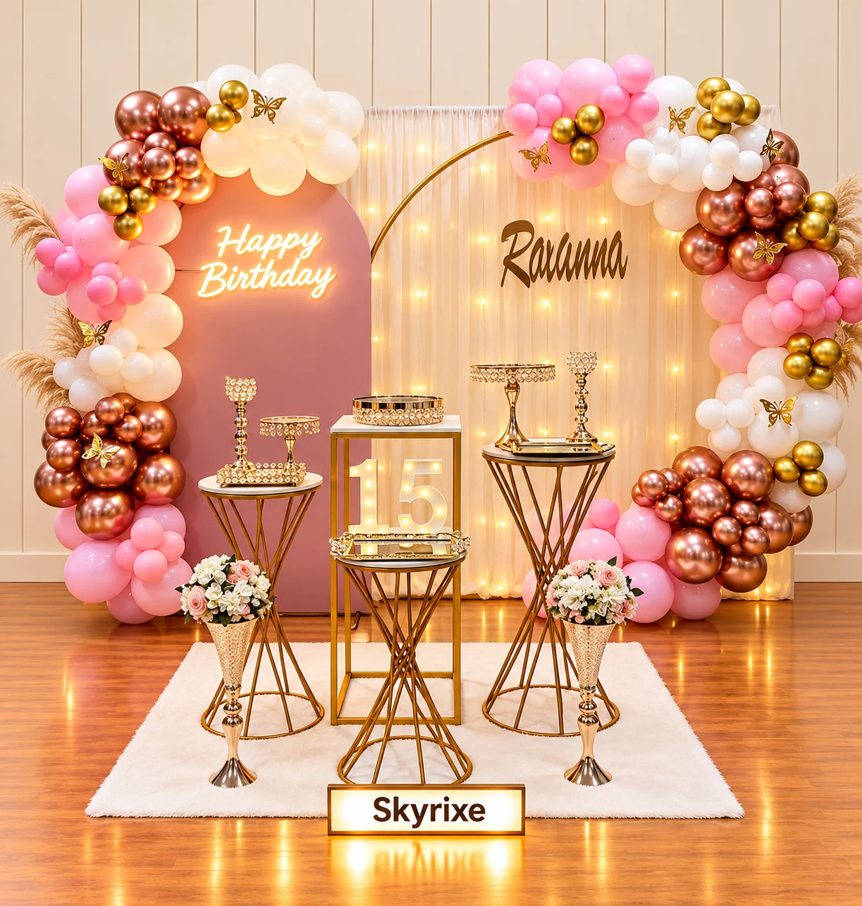 15th Birthday Balloon Decoration