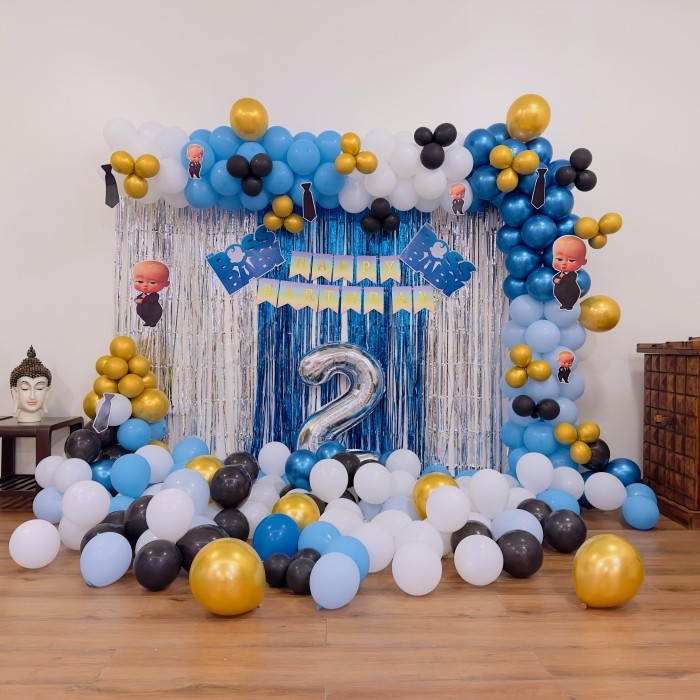 Boss Baby Theme at Home