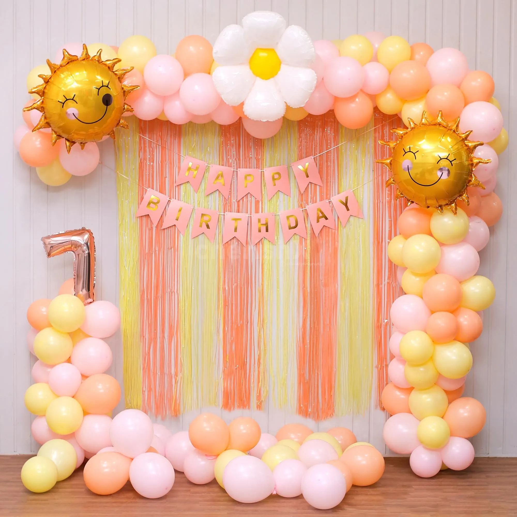 Sunshine And Daisies Pastel Birthday