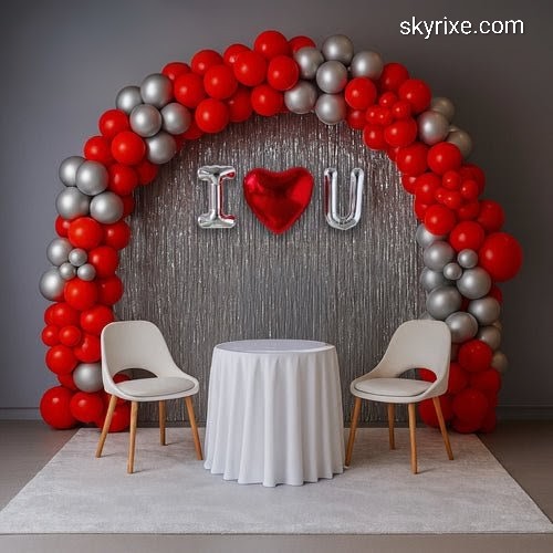 Love Theme Backdrop Decoration