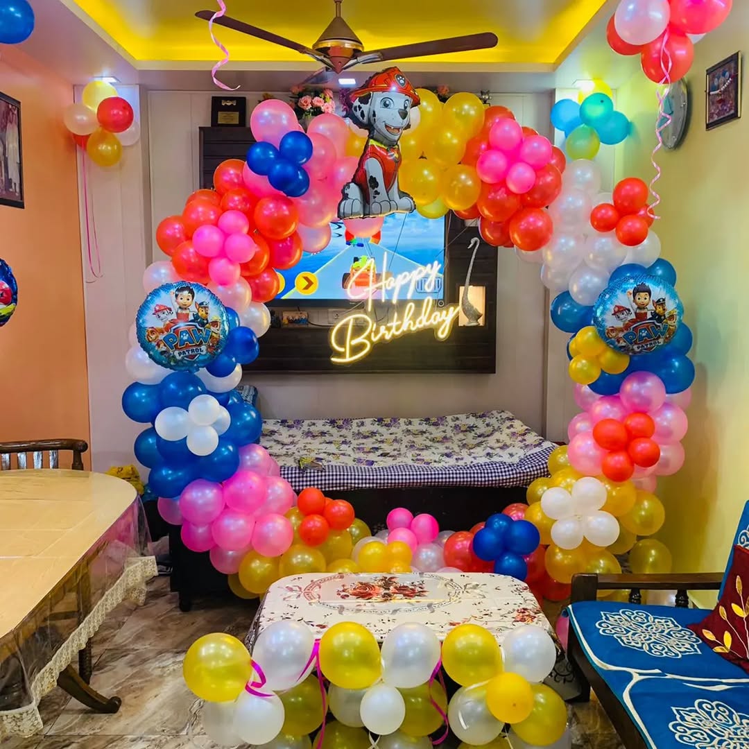 Paw Patrol Themed Birthday Balloon