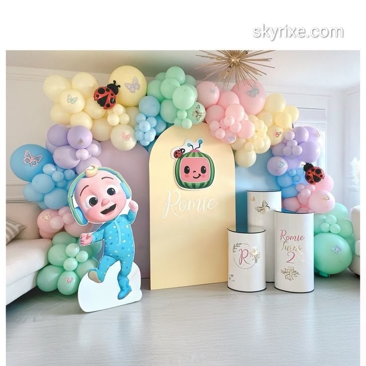 Cocomelon Theme Birthday