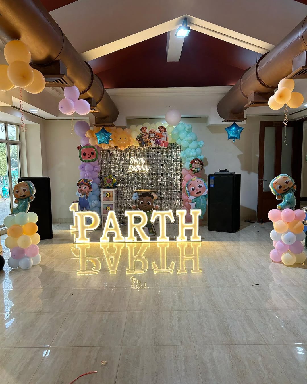 Cocomelon Birthday Theme Setup