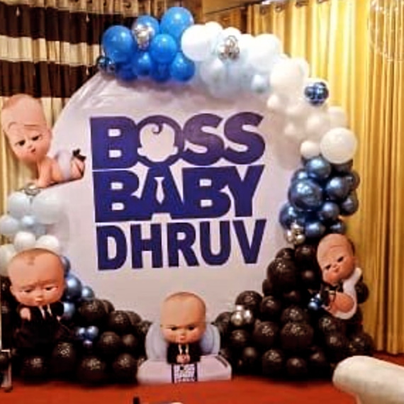 Boss Baby Birthday Backdrop
