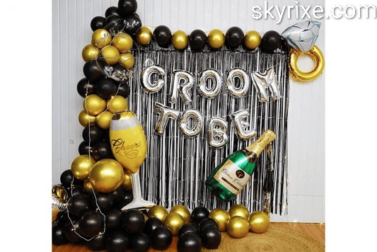 Groom To Be Celebration Setup