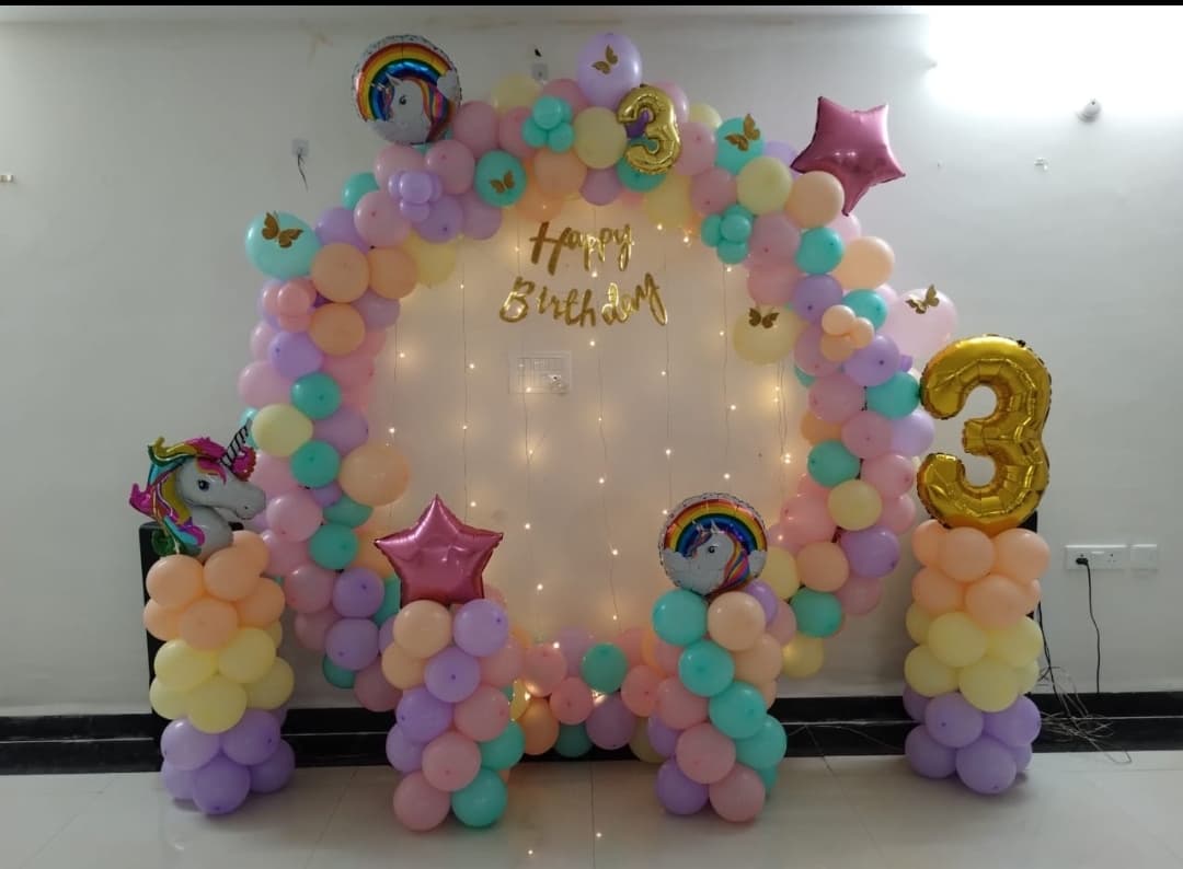 Magical Unicorn Pastel Arch