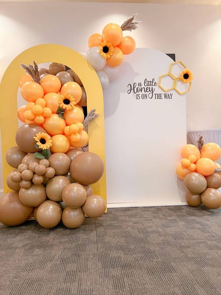 Honey Bee Baby Shower Backdrop