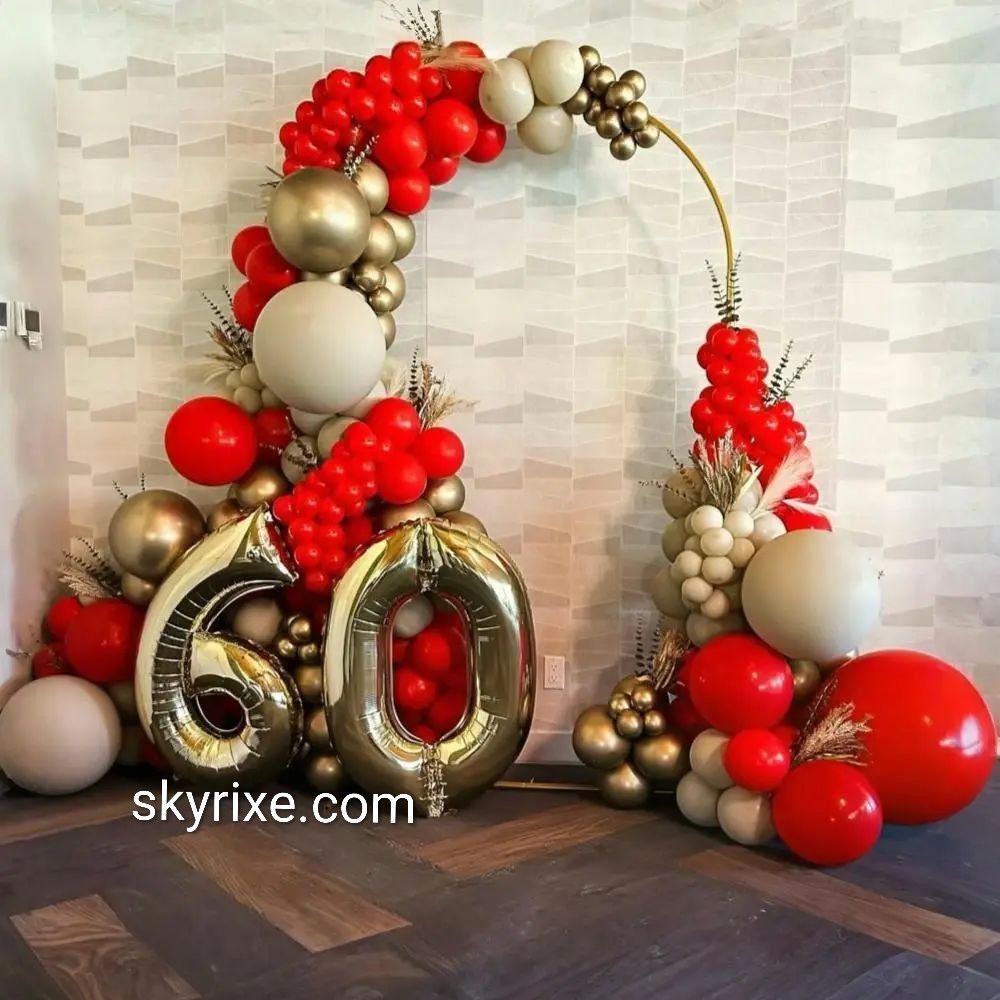 60th birthday backdrop