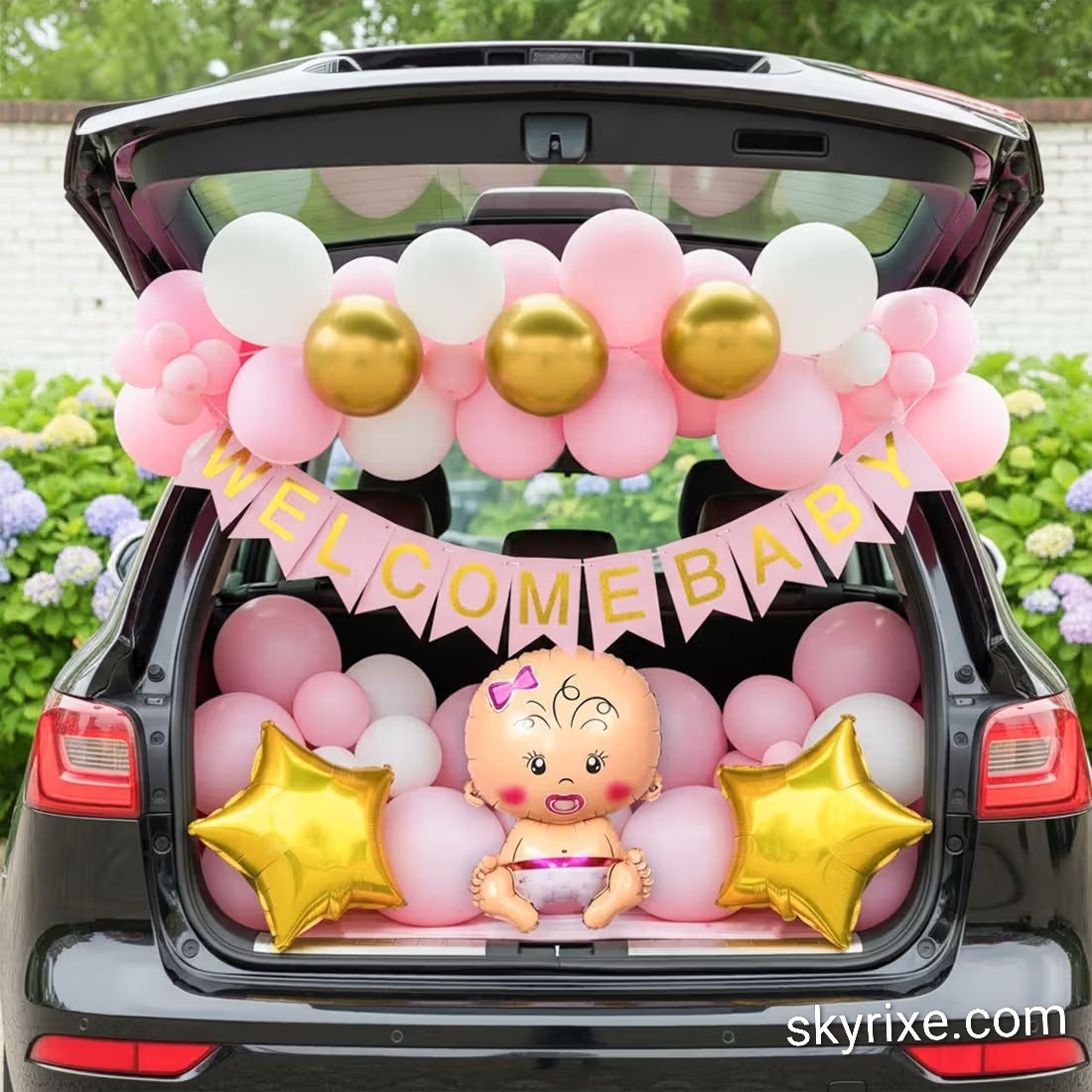Welcome Baby Car Boot Balloon