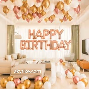 Birthday Room Decoration