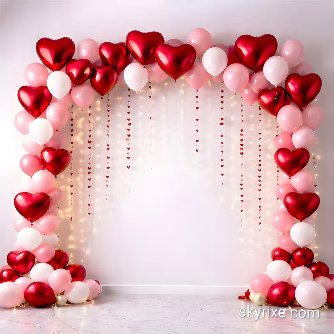Romantic Surprise Balloon Decoration