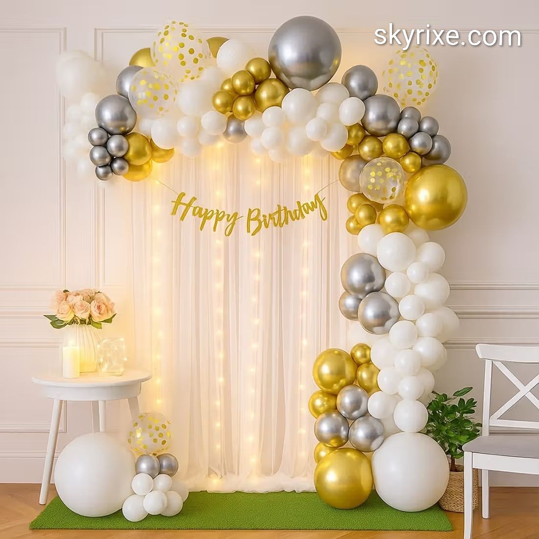 Adult Birthday Balloon Decoration