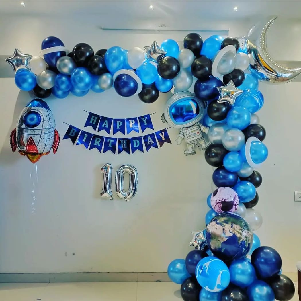 Space Adventure Birthday Balloon