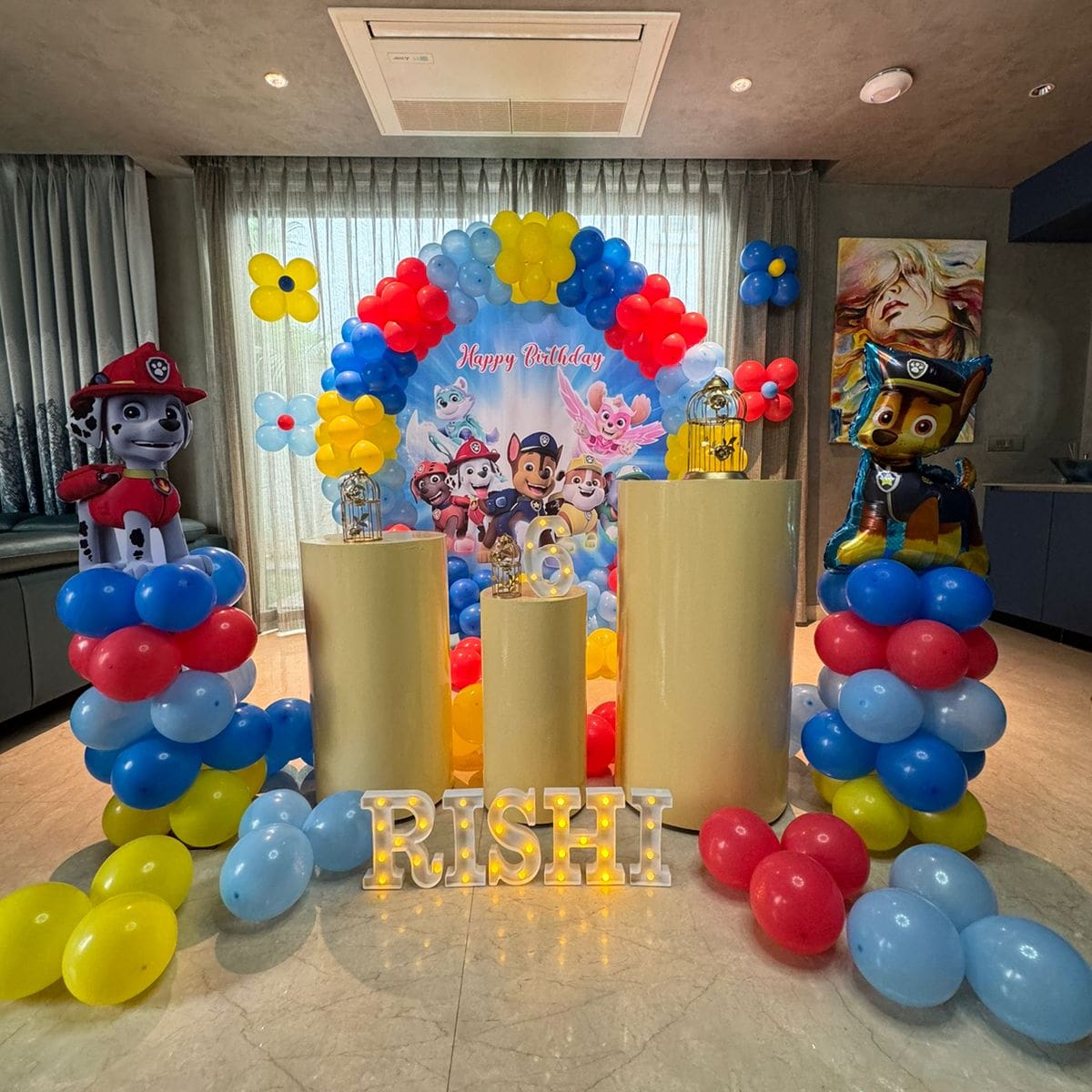 Paw Patrol Theme Decoration