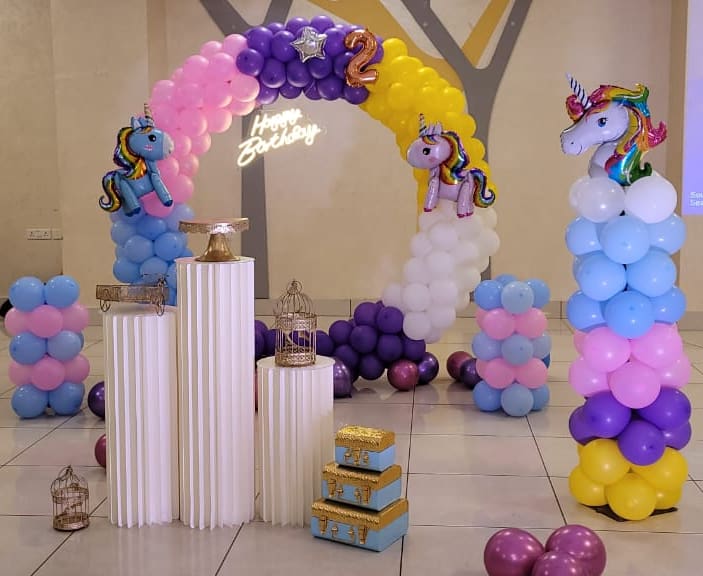 Unicorn Theme Birthday Decoration