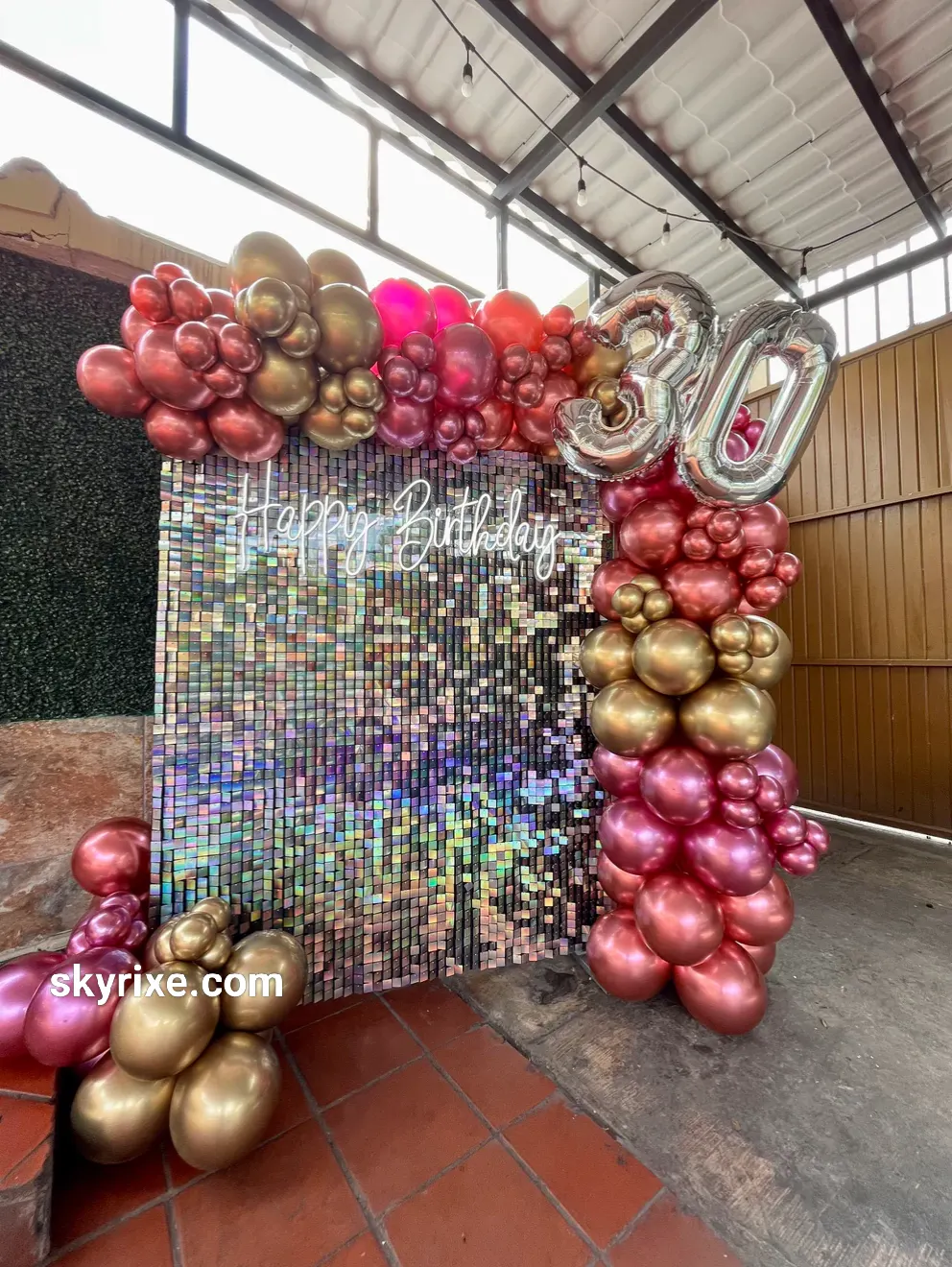 Shimmer Sequin Backdrop Panel