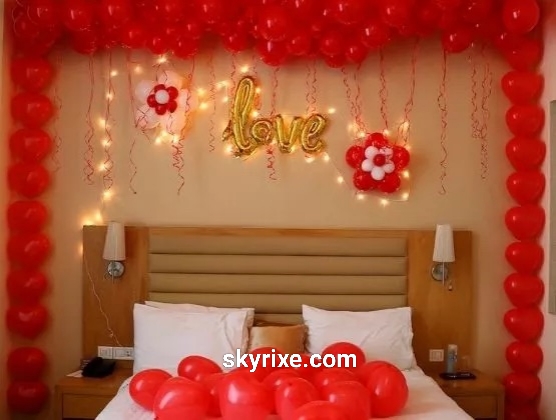 Romantic Love Glow Bedroom Decor