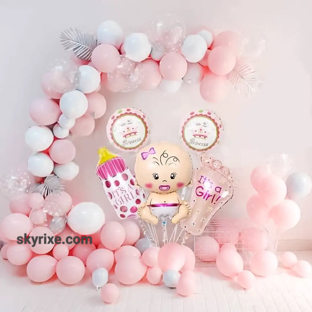 Little Princess Baby Girl Welcome Arch