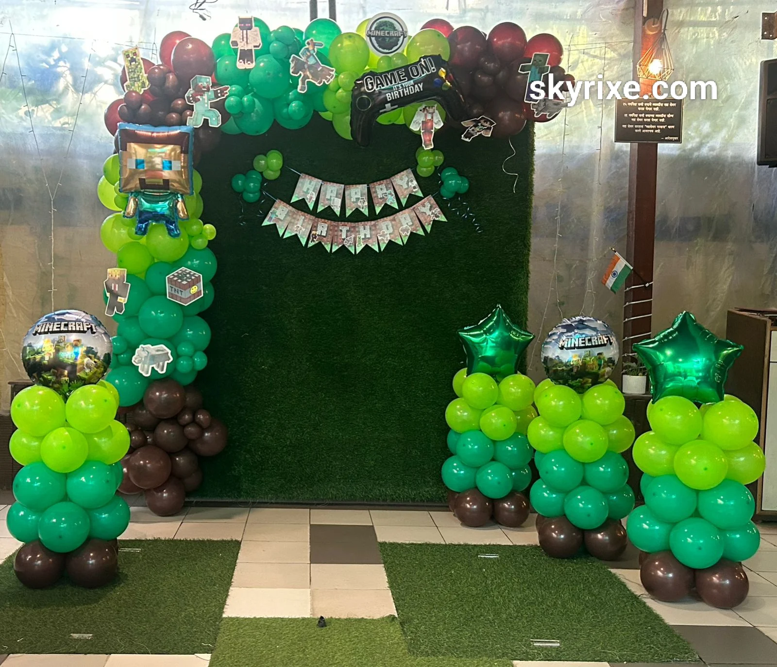 Minecraft Theme Decoration