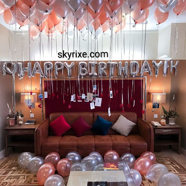 Simple Birthday Room Decoration
