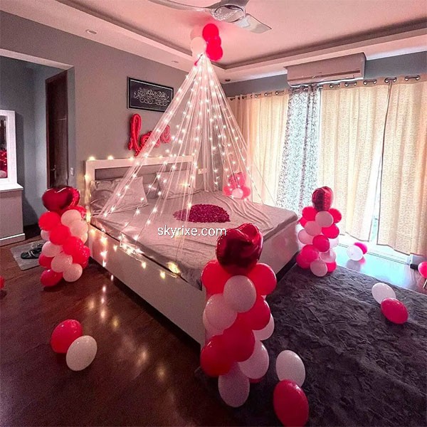 Balloon Canopy Romance decoration