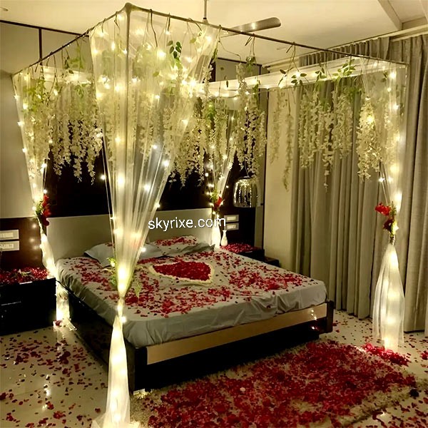 Floral Canopy Romance