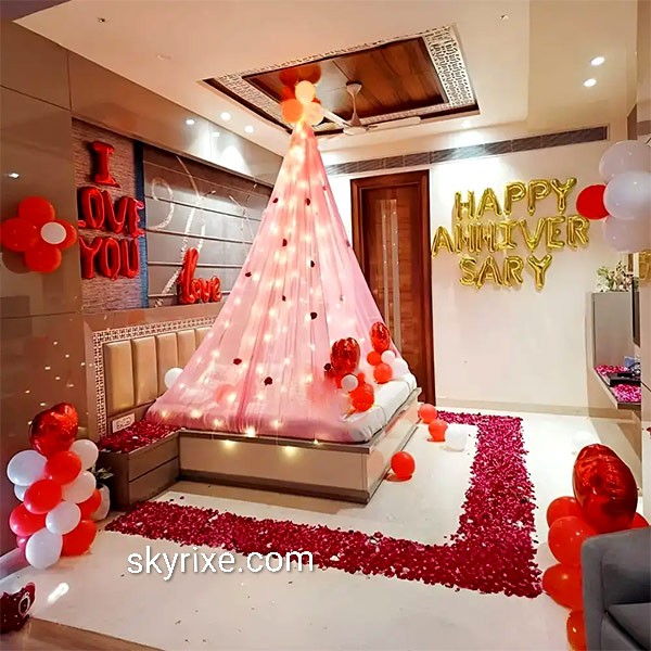 Turn your bedroom into a romantic fairytale