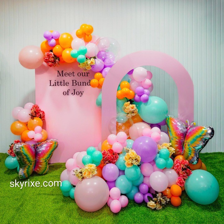 Welcome Baby Decoration Backdrop