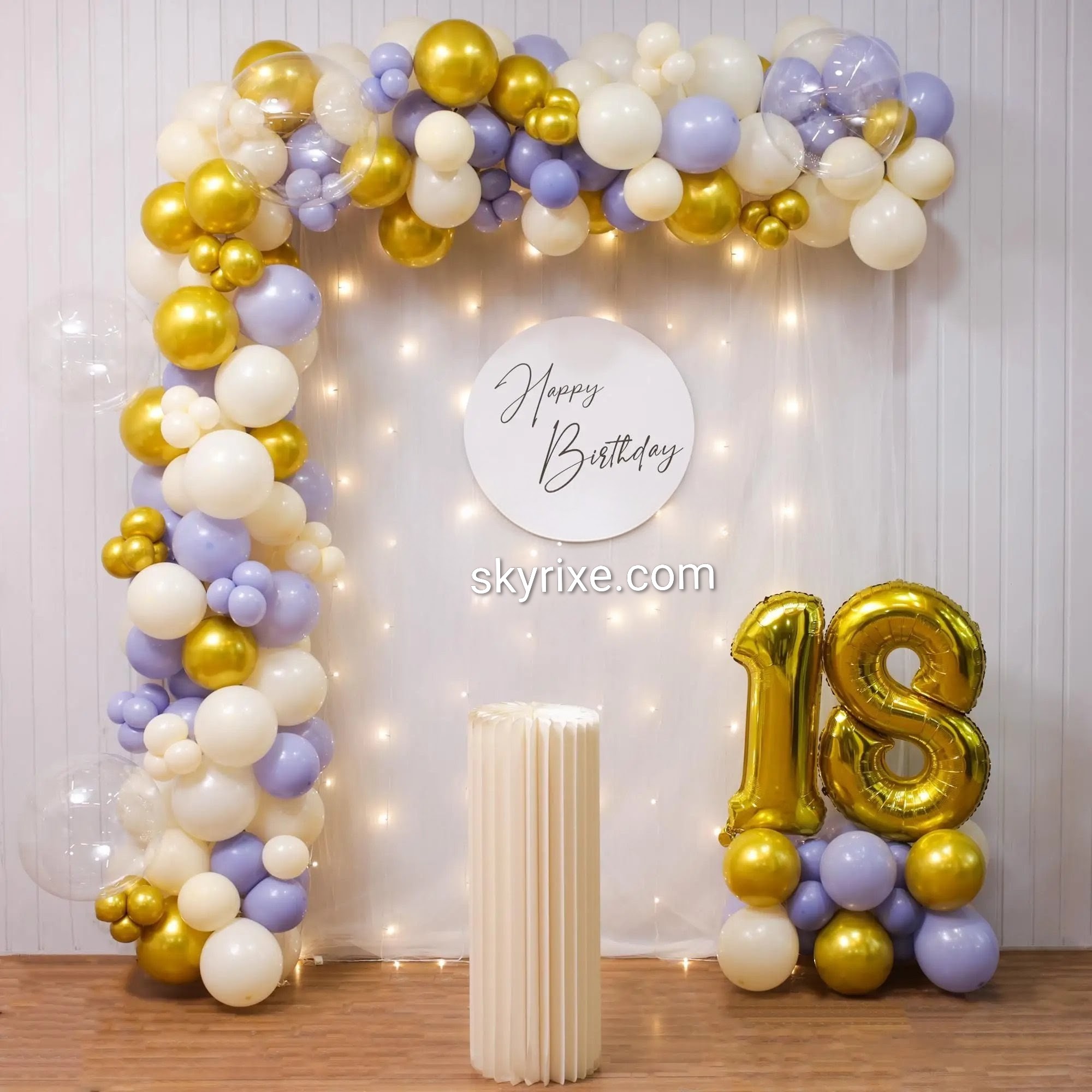 Birthday Balloon Arch Decoration