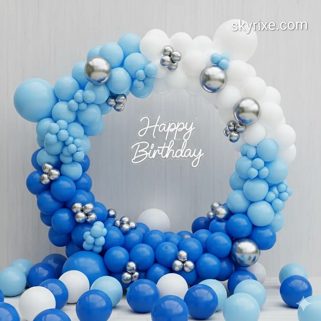 Ring Birthday Backdrop