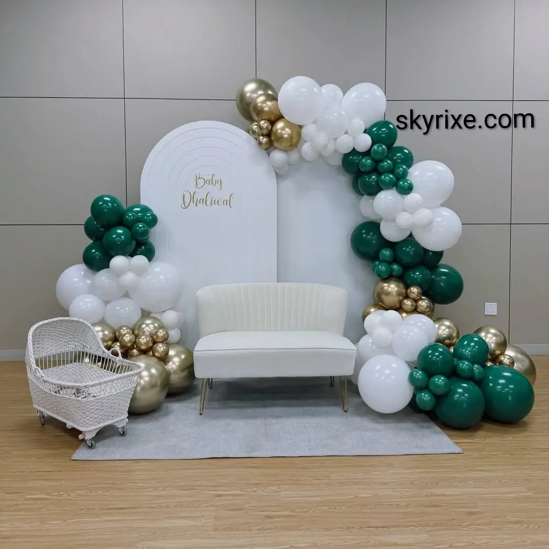 Ceremony Balloon Backdrop Decoration