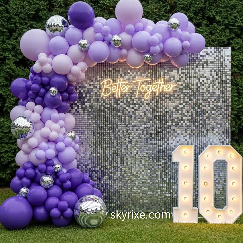 Better Together Sequin Backdrop