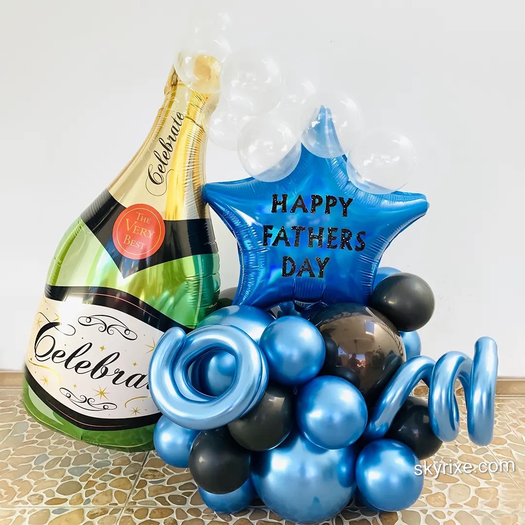 Cheers Dad Celebration Balloon Bouquet