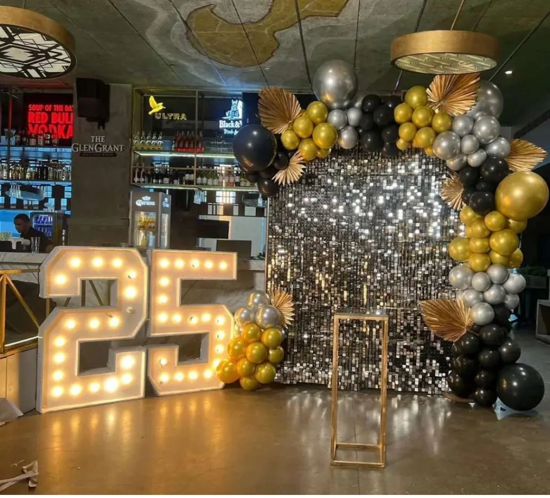 Luxury Black And Gold Celebration