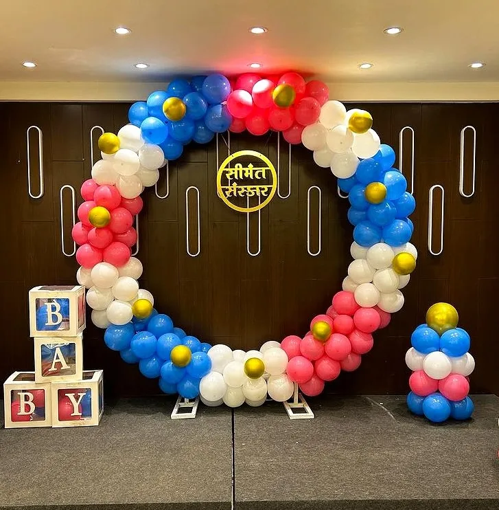 Seemant Sanskar Naming Ceremony Decor