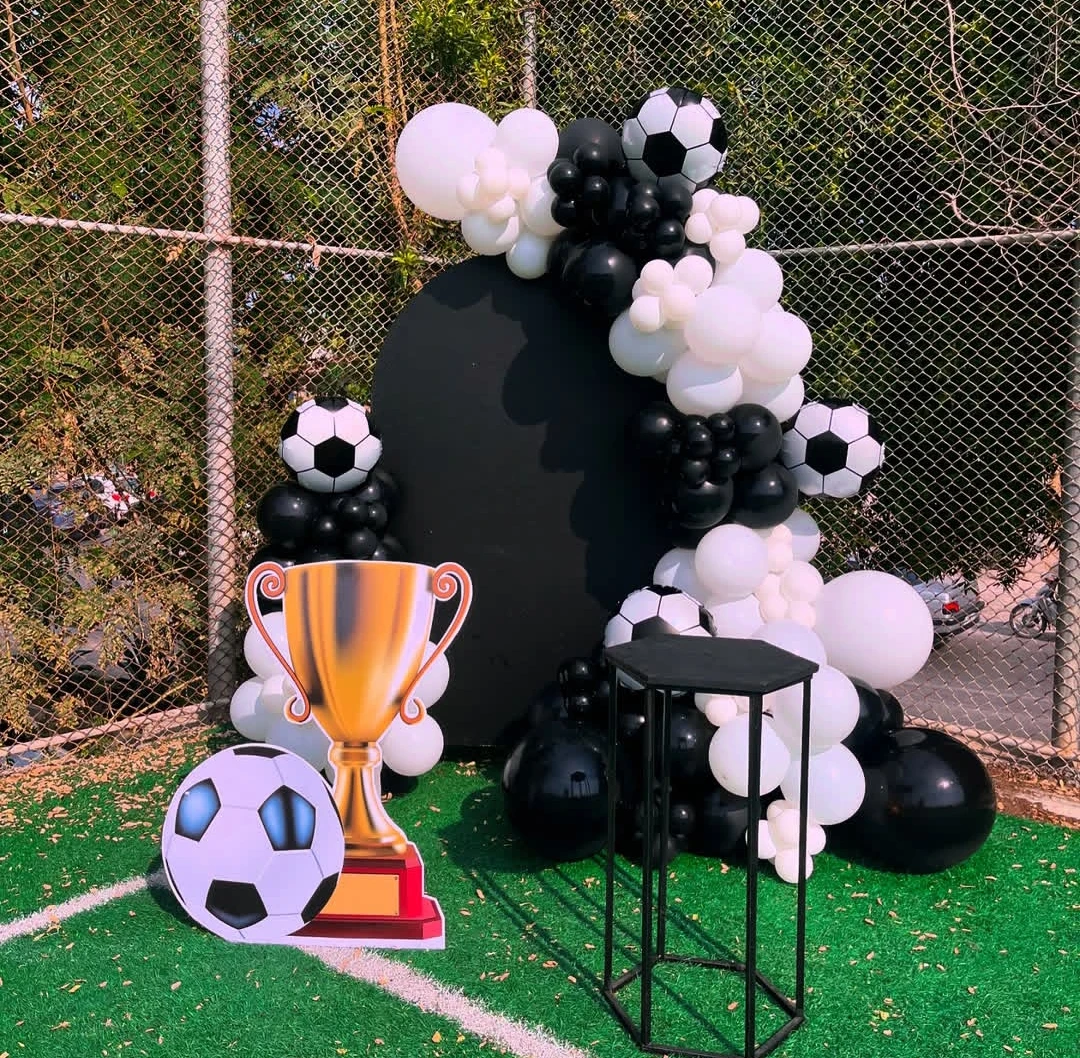 Soccer Victory Balloon Backdrop