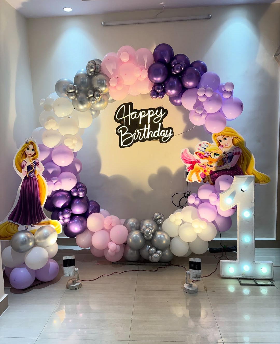 Princess Rapunzel themed