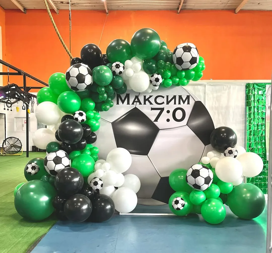 Soccer Goal Celebration Balloon Backdrop