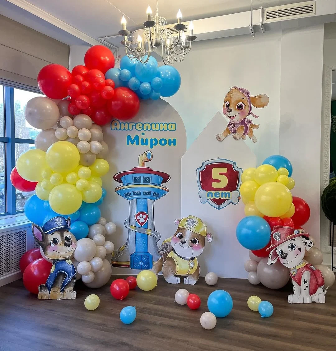Paw Patrol Birthday Theme  Tower Adventure Setup
