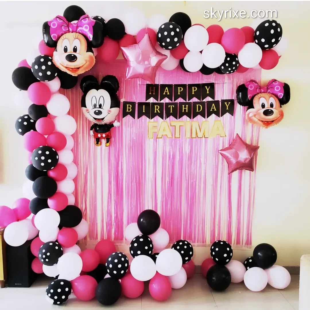 Minnie Mouse Theme Birthday Decor