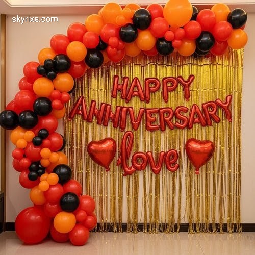 Anniversary Shimmer Backdrop