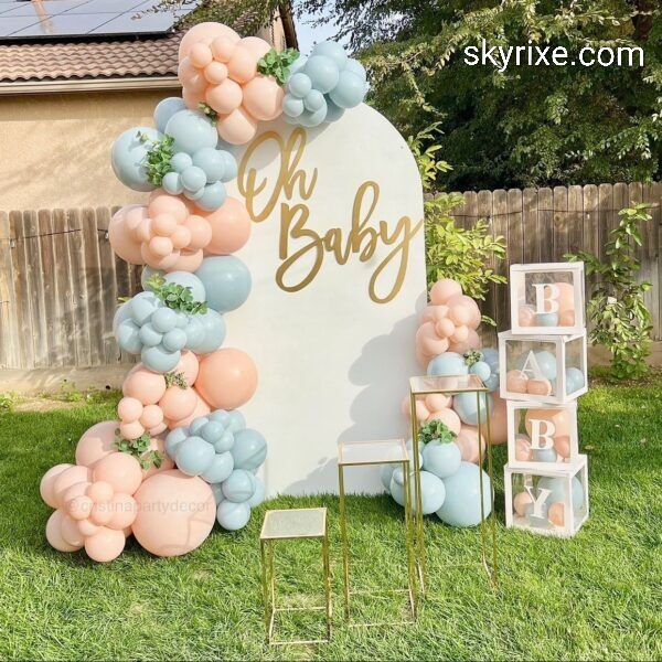 Oh baby backdrop decoration