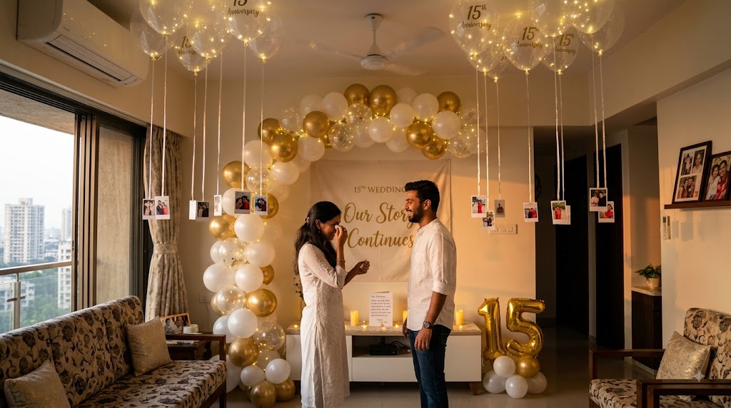 Anniversary Balloon Decoration in Mumbai: Ideas, Costs, and Everything That Makes the Difference