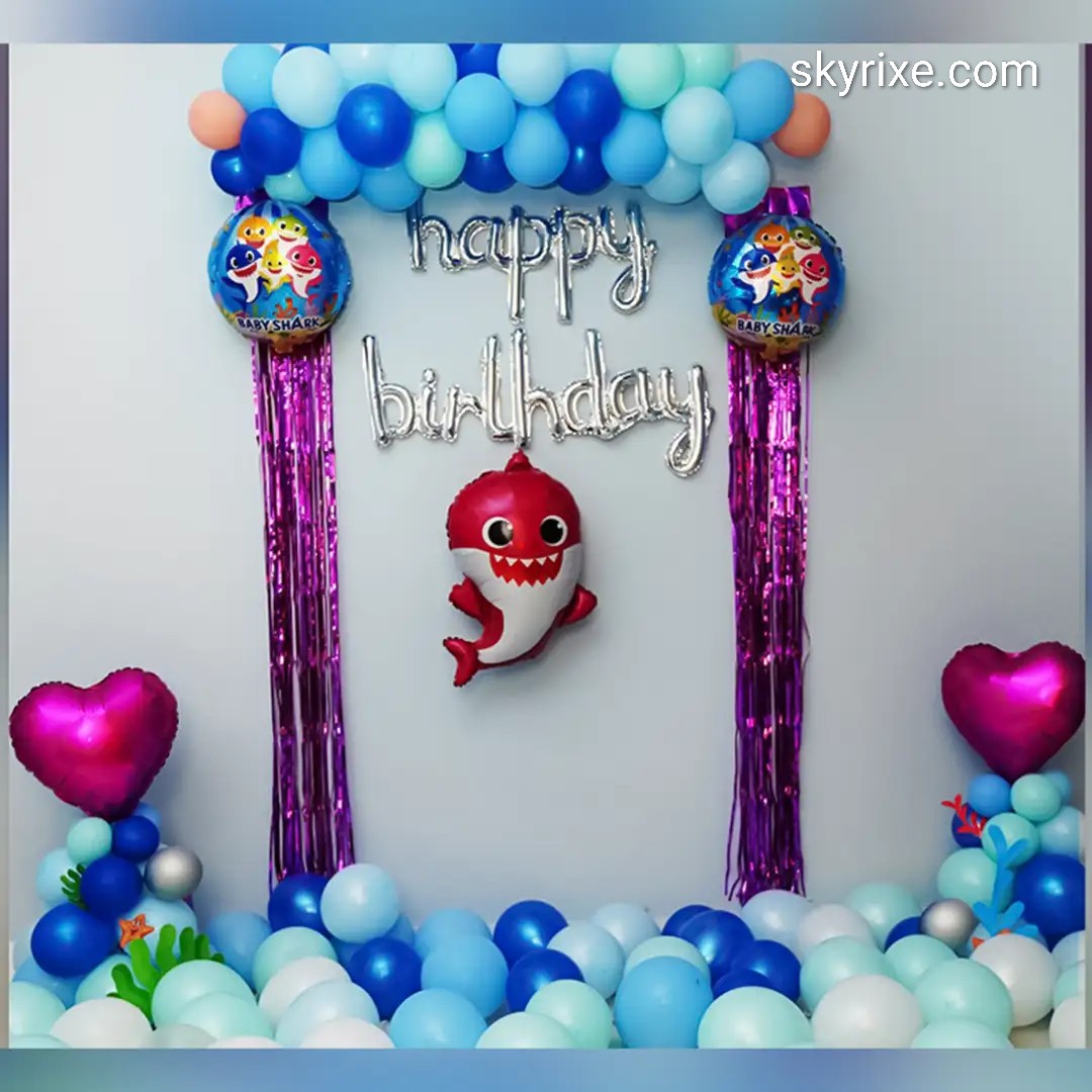 Baby Shark Theme Decoration