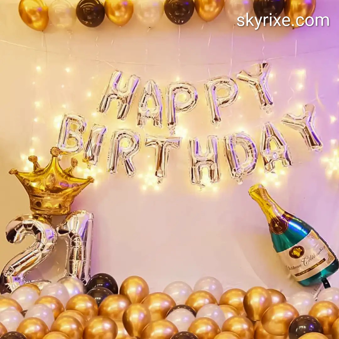 Birthday Setup Celebration Decor