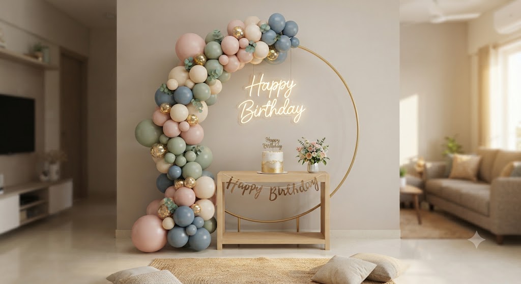 How to Decorate a Small 1BHK for a Birthday in Mumbai