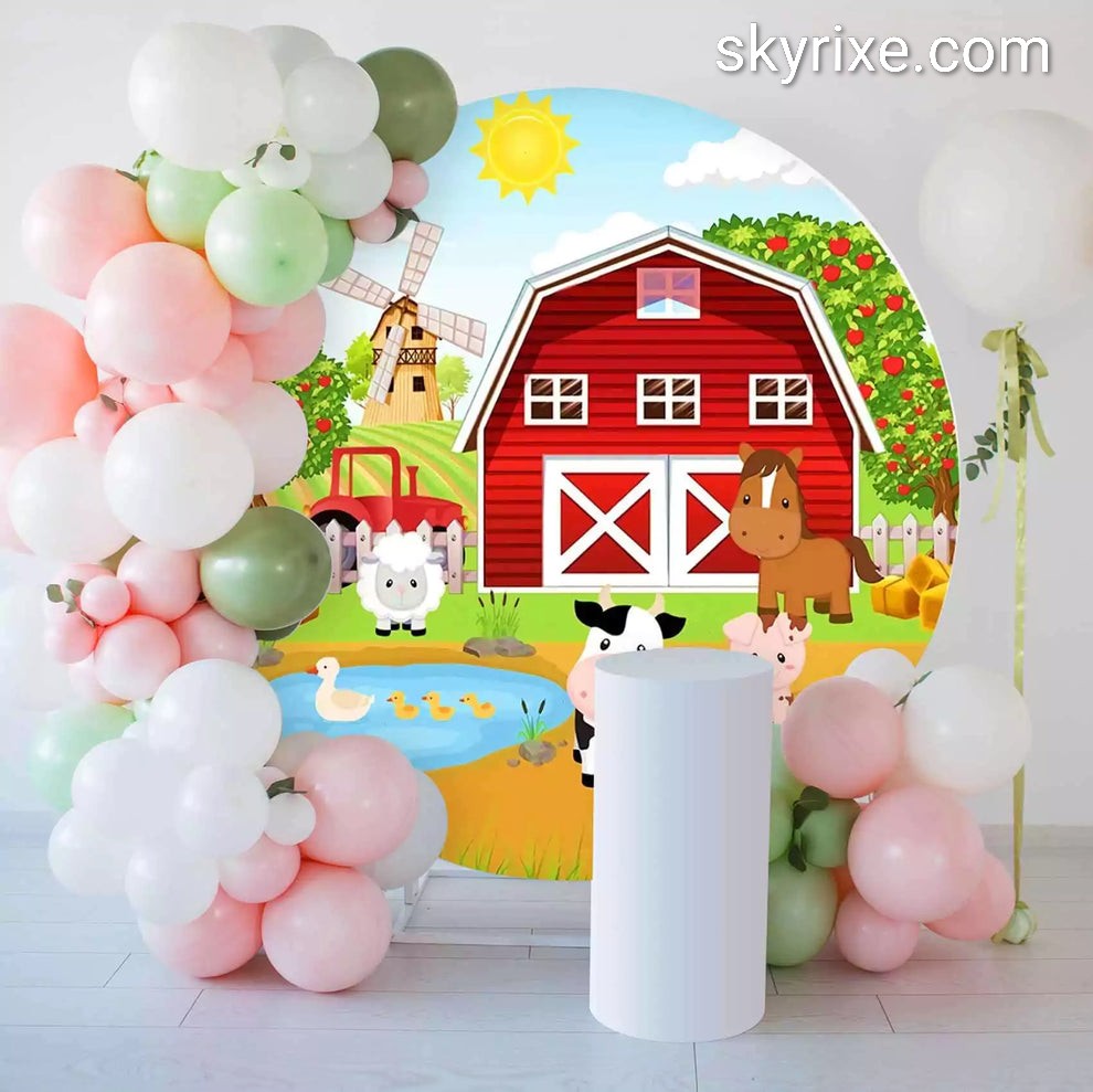 Farm Animal Theme Kids Birthday